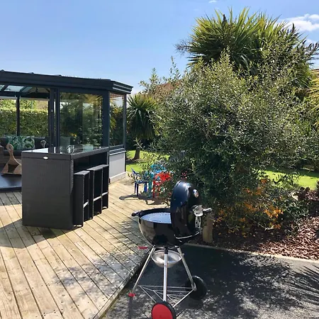 Les Palmiers Gite 7 Personnes Plages Du Debarquement Grandcamp-Maisy Exterior photo